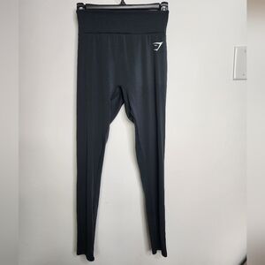 Seamless Dark Gray Medium Full Length Legging, Gymshark